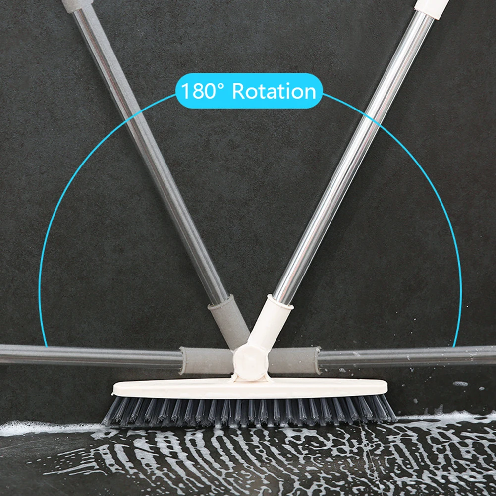 Bathroom Floor Brush Long Handle Scrubber Floor Corners Window Line Cleaning Scrub Hard Bristle Scrub Brush For Floor Crevice 3