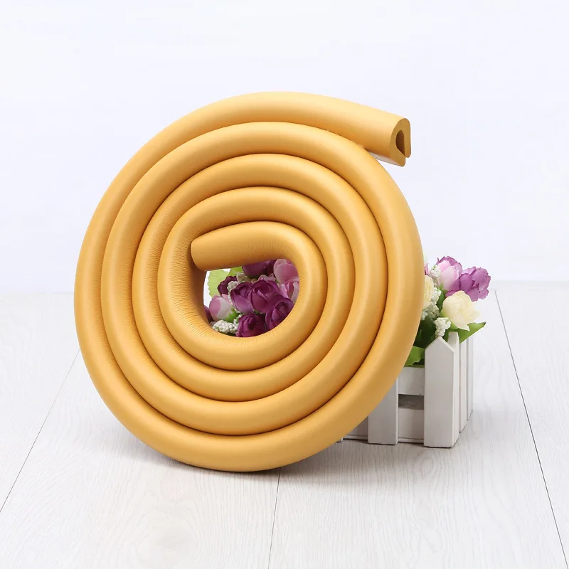 

2M Thickened U-shaped Baby Safety Bumper Safety and Environmental Protection Baby Table Corner Anti-knock Protection Strip