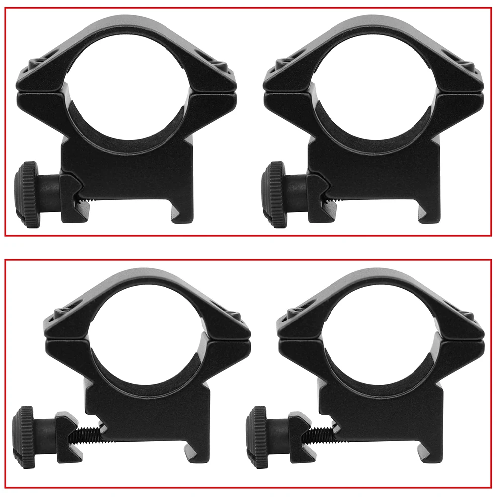 Rifle Scope Mount Rifle Scope Mount Ring Picatinny Riser Mount Scope Mount Adapter Scope Riser Mount Flashlight Scope Mount Weapon Flashlight Mount Flashlight Mount Tactical Barrel Scope Ring Mount 25.4mm/30mm Low QD Scope Torch Laser Sight Flashlight Mount 20mm RIS Rail Hunting Rifle