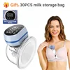 Electric Breast Pump Handsfree BPA Free Silicone Low Noise Efficient Sucking Milk USB Charge Wearable Electric Breastmilk Pump 1