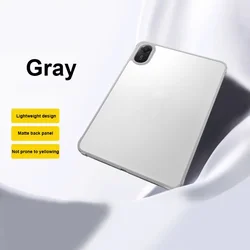 Sleek Matte Frosted TPU Shockproof Tablet Cover for Redmi Pad 2 11 2025 (GRAY)
