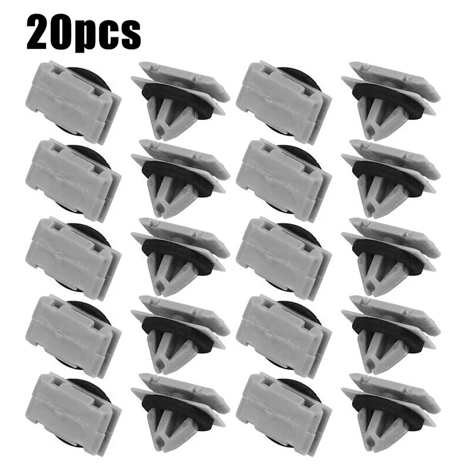 20 Pezzi Di Tappi Isolanti Per Cofano, Clip Di Supporto Per Cuscinetto Isolante Per Cofano Auto Clip Di Fissaggio Per Cofano Insonorizzante Nero 94069928
