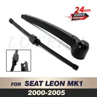 Wiper Rear Wiper Blade & Arm Set Kit Fit For SEAT LEON MK1 2000 2001 2002 2003 2004 2005 Windshield Windscreen Rear Window 1