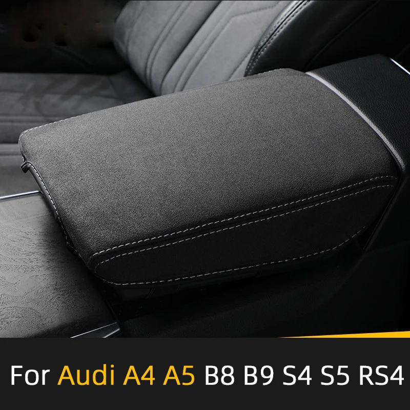 QUTBAG Cover In Acciaio Inox Per Interni Audi A4 B8/S4/RS4/A5 (2009-2016) - Set Di 7 Pezzi Per Console Centrale, Cruscotto, Uscite Aria. Protegge Da Graffi E Decora. Colore Argento.