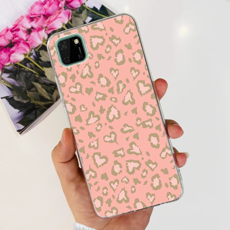Stylish Painted Clear Silicone Phone Case - Soft Protective Cover
