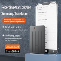 New8-128GB AI ChatGPT-4 Intelligent Voice Recorder Audio App Phone Call Record Transcribe Summarize 58LanguageTranslation Device - Image 6