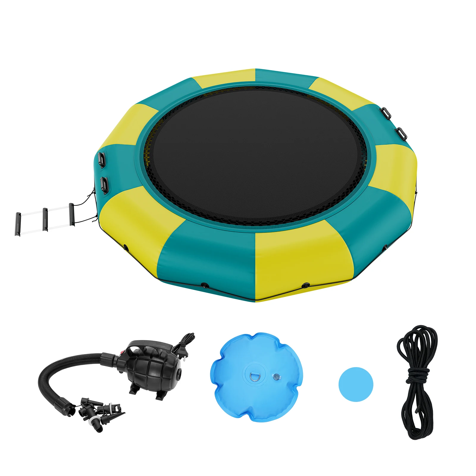 Portable Waterproof Inflatable Water Trampoline for Kids and Adults