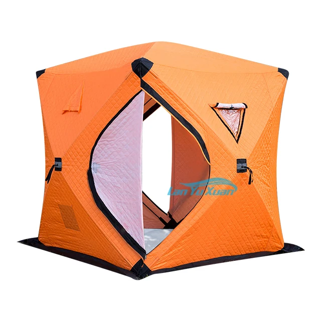 Tenda Da Pesca Invernale Vendita Calda 4 Persone S Glamping Outdoor Carp Cube Sauna Oem Ice