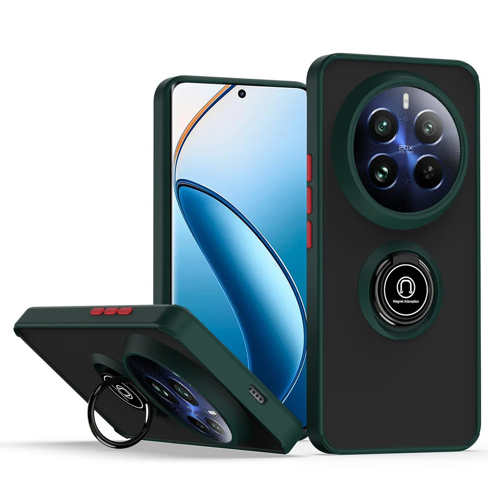 Rotatable Bracket Phone Case with Finger Ring and Car Holder Feature