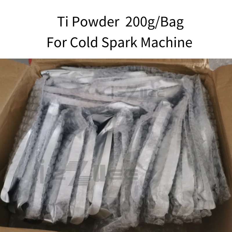 20-80bag Ti Powder 200g For Pyrotechnics Machine Outdoor Indoor Cold Spark Sparkler Metal Titanium Powder Fireworks Materials 4