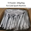 20-80bag Ti Powder 200g For Pyrotechnics Machine Outdoor Indoor Cold Spark Sparkler Metal Titanium Powder Fireworks Materials 4