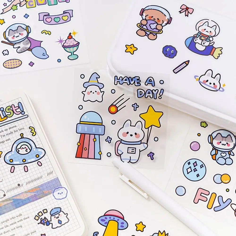 

Daily Planner Handbook Scrapbooking Mobile Phones PVC DIY Cartoon Sticker School Supplies Album Decorative Stationery Sticker