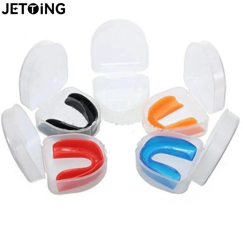 New 1 Set Stop Snoring Anti Bruxism Snore Mouthpiece Apnea Guard Sleeping Aid Practical Bumper Boxing Mouthguard Health Care