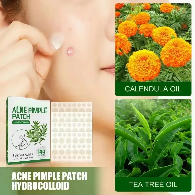 144pcs Acne Pimple Patch Face Invisible Stickers Quick Effect Treatment Removing Patches Beauty Acne Tools Face Skin Care