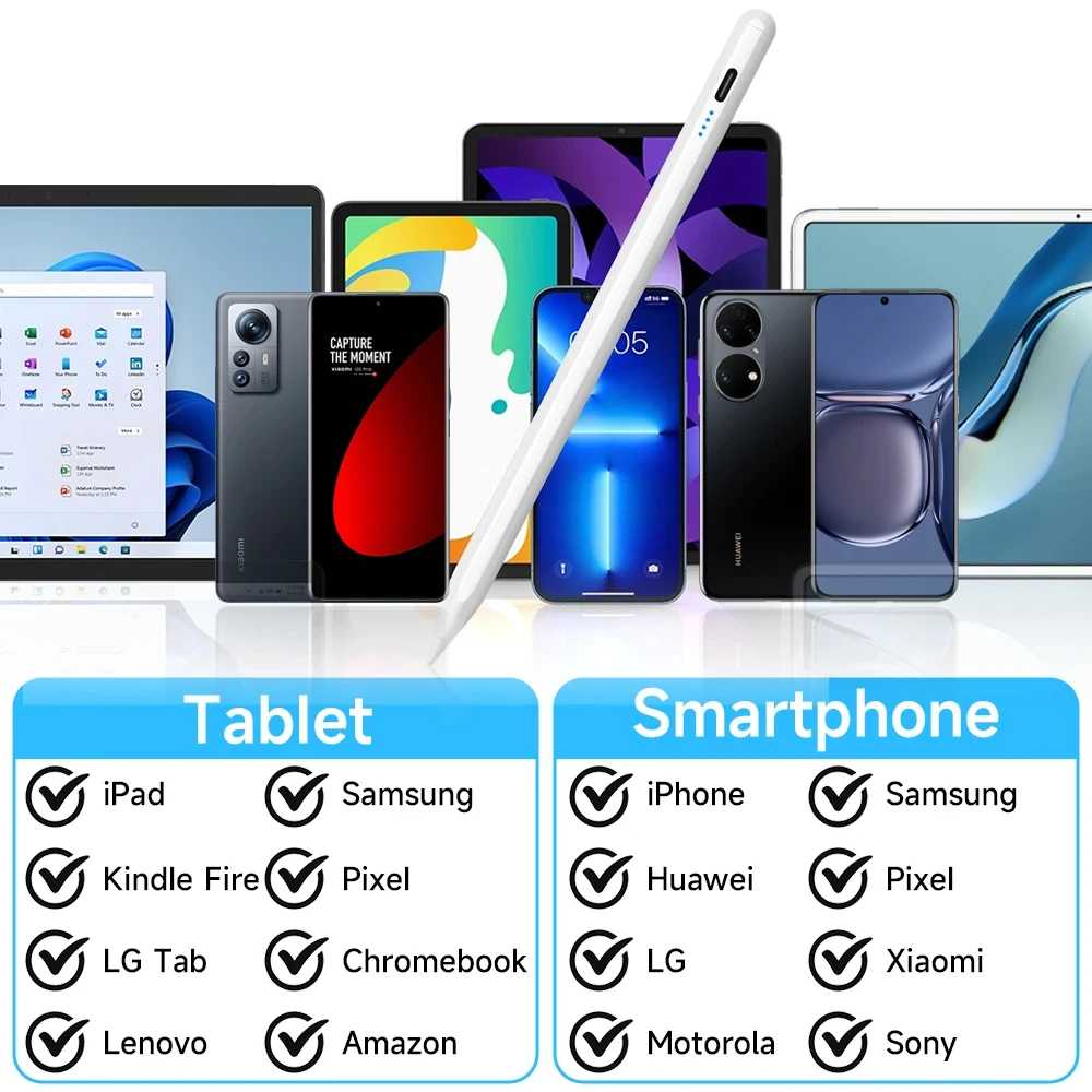 Universal Stylus Pen for Capacitive Touchscreens