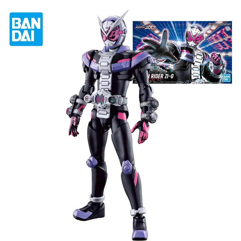 

Original Bandai Figure-rise FRS Kamen Rider ZI-O Anime Figure Trendy Toy Doll for Boy Girl Birthday Gifts Collectible Decoration