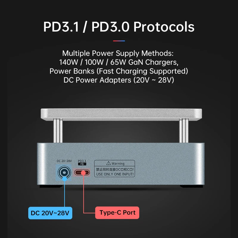 ALIENTEK HP20 200W 납땜 스테이션 예열기 디지털 일정 온도 가열 도구(350 포함) ° C 미니 히팅 플랫폼