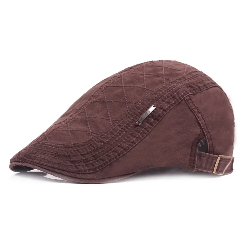 Men's Hat Summer Berets Caps For Men Women Casual Peaked Caps letter embroidery Sun Hats Casquette Cap Peaky Blinders