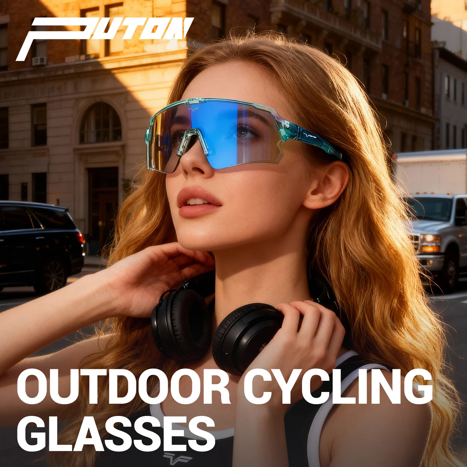 Photochromic Outdoor Sports Sunglasses