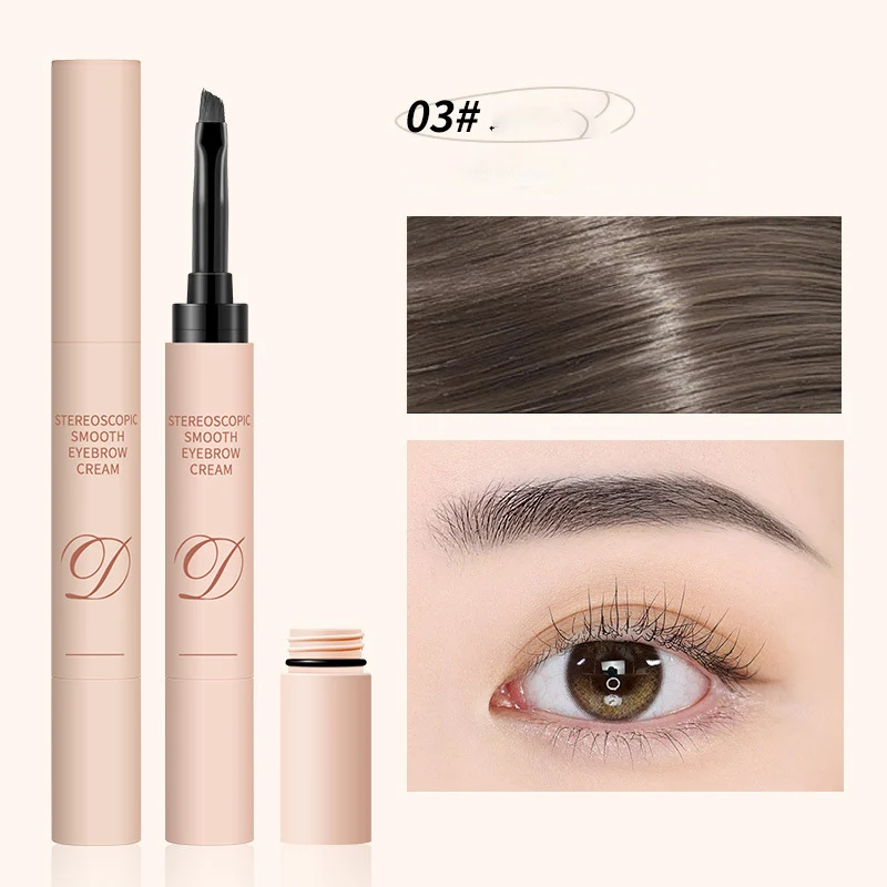 

Natural Eyebrow Gel Lasting Beauty Cosmetics Waterproof Sweat Proof Eye Brow Coloring Cream Eyebrow Pencil Make-up for Women