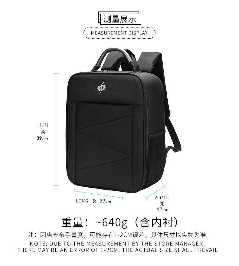 Sac à dos 360° pour DJI Avata, étui transport Goggles N3