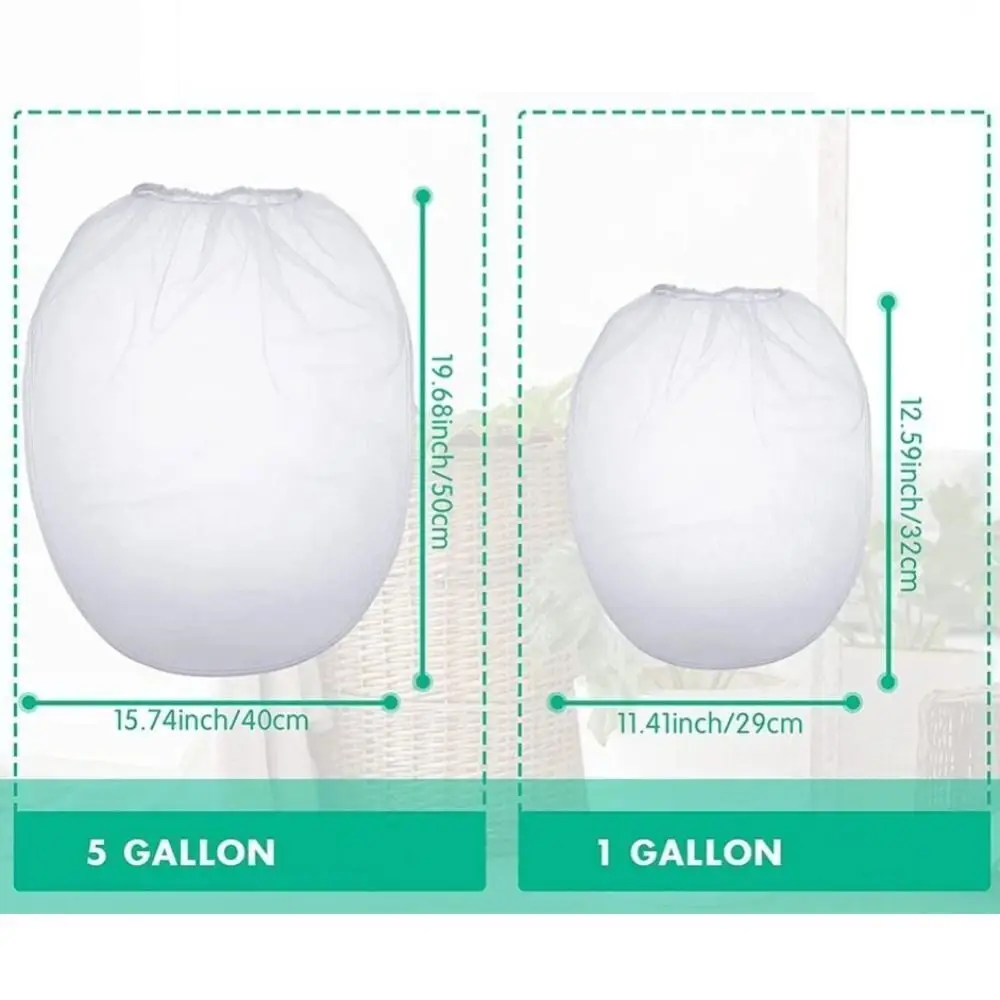 5Pcs Paint Screen Net Top Opening Paint Strainer Bags Home Decoration