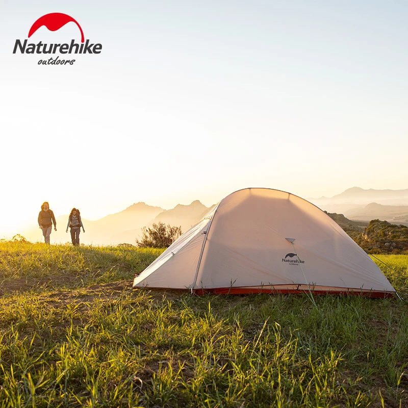 Naturehike Cloud Up Series 1 2 3 Person Ultralight Hiking Camping Tent 20D Outdoor Family Beach Waterproof Backpacking Tents