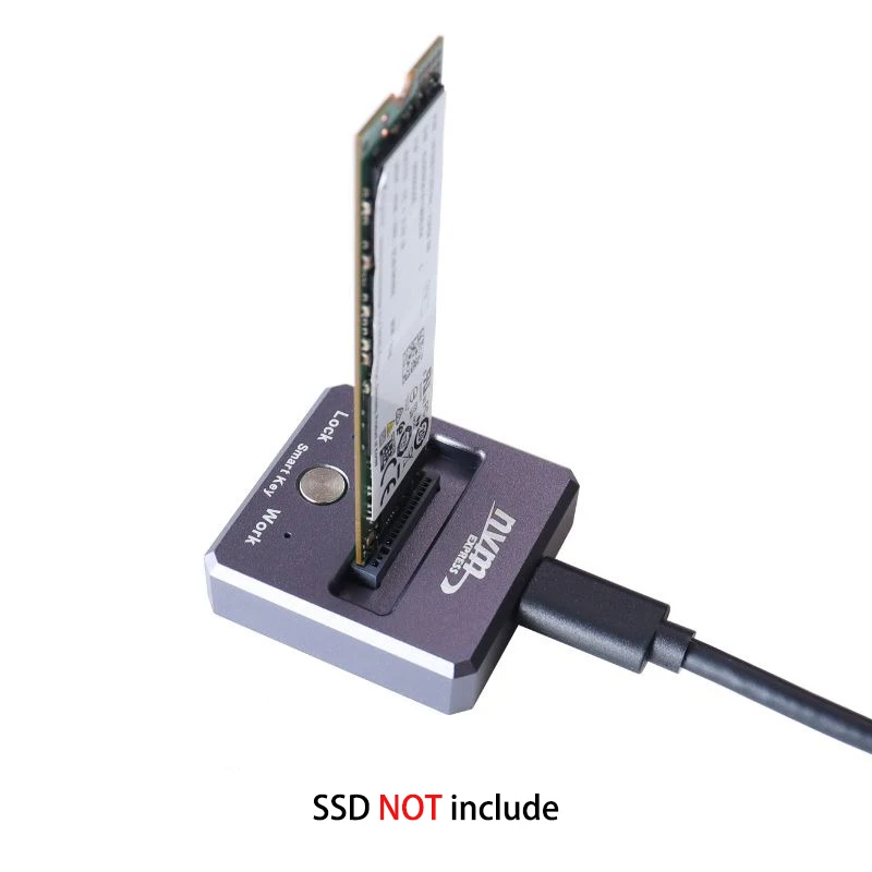 M2 SATA NVMe to USB 10Gbps Direct Plug in SSD Adapter NVMe