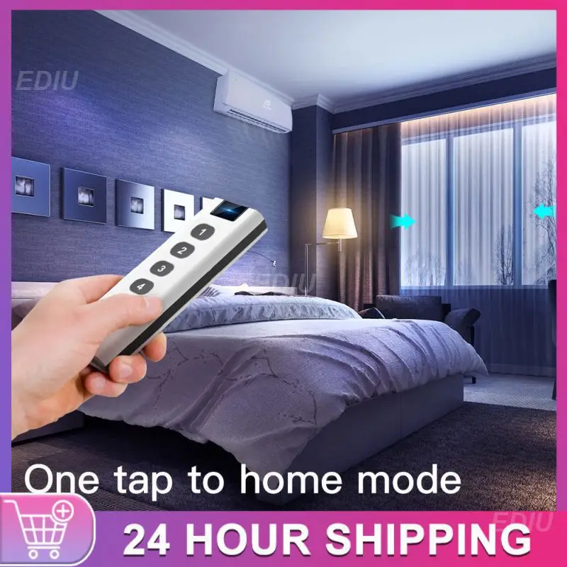 투야 휴대용 리모컨 스위치, 투야 게이트웨이, 무선 장면 스위치, 스마트 라이프, 4 갱 작동