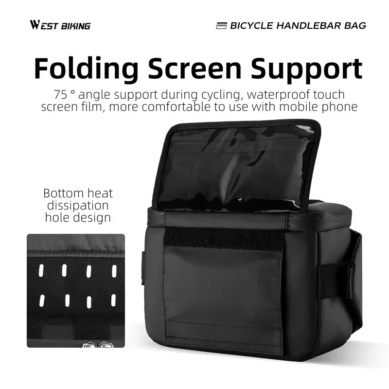 Waterproof Bike Phone Handlebar Bag - Image 3