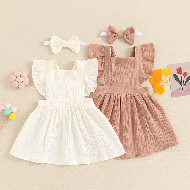 Summer Full Sleeves Casual Dress For Baby Girls #PIE148 main image 1