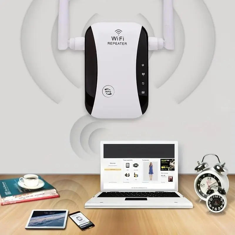 

Home WiFi Repeater WiFi Extender Amplifier WiFi Booster WiFi Signal 802.11N Wireless WiFi Router Access Point