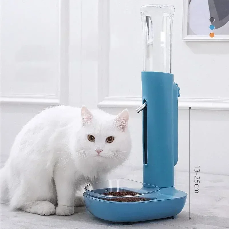 

Universal Dog Feeder Water Food Pet Animals Small Puppy Automatic Dish Stand Dispenser Bowls Cat Drinker Bottles Liftable