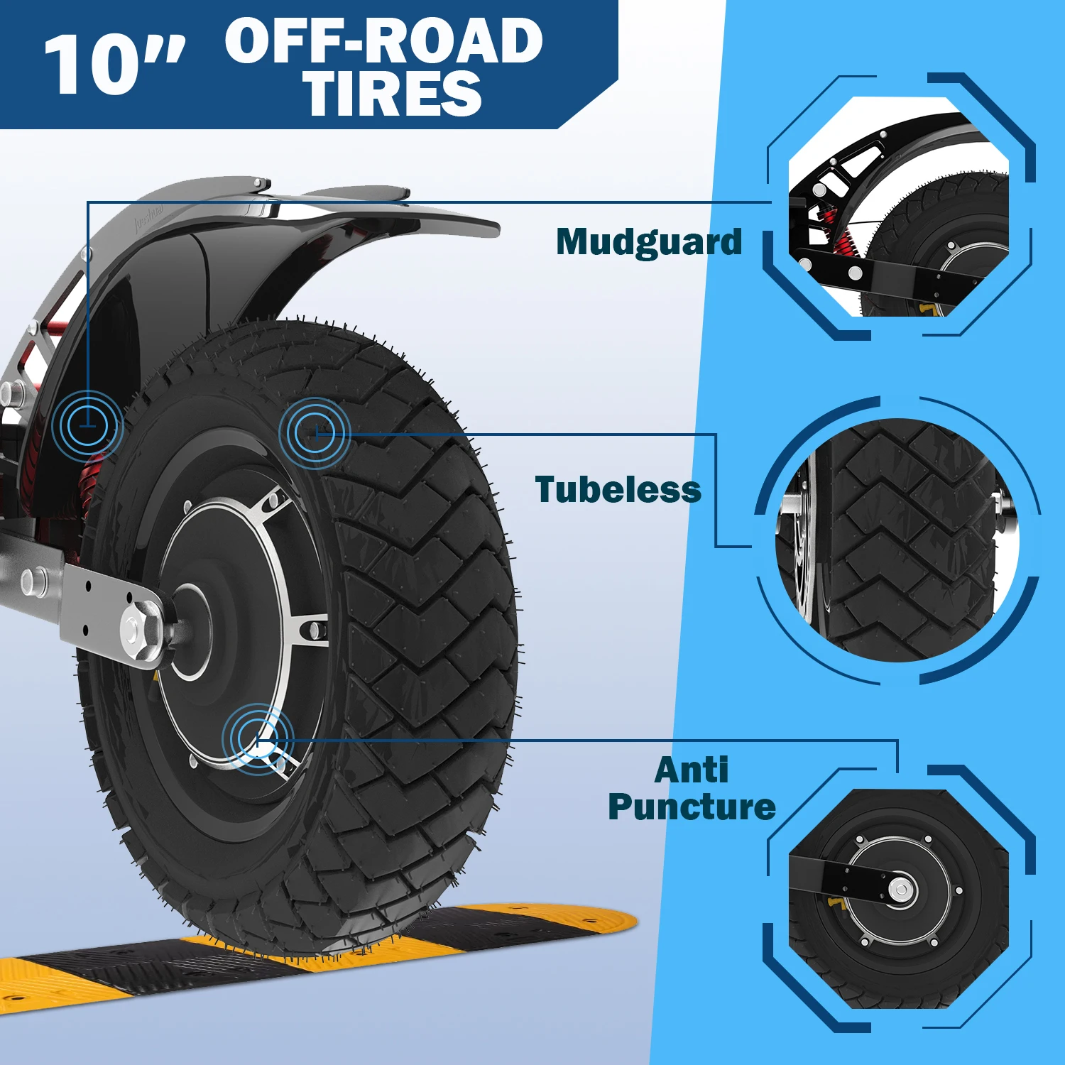 1600W/3200W Adults Electric Scooter 10" Tires 60-75 km/h 80km Range Folding and Portable electric scooter