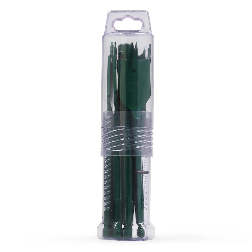 LAVIE 6–32 mm Holzbearbeitungs-Flachbohrer, Titanbeschichteter Kohlenstoffstahl, Bohrer-Set, Sechskantschaft, elektrischer Handbohrer, Stanzbohrer – Detail 9