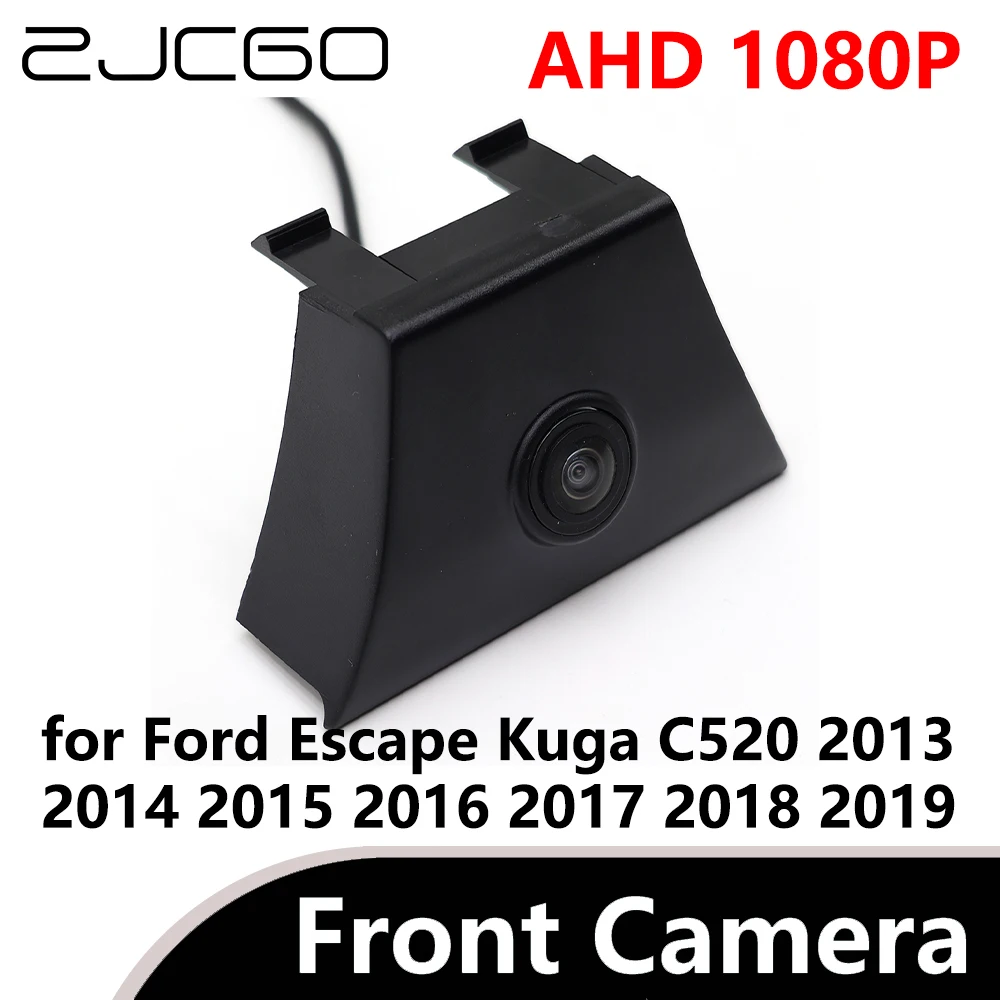 

ZJCGO AHD 1080P CVBS 480P 170° Car Parking LOGO Front View Camera for Ford Escape Kuga C520 2013 2014 2015 2016 2017 2018 2019