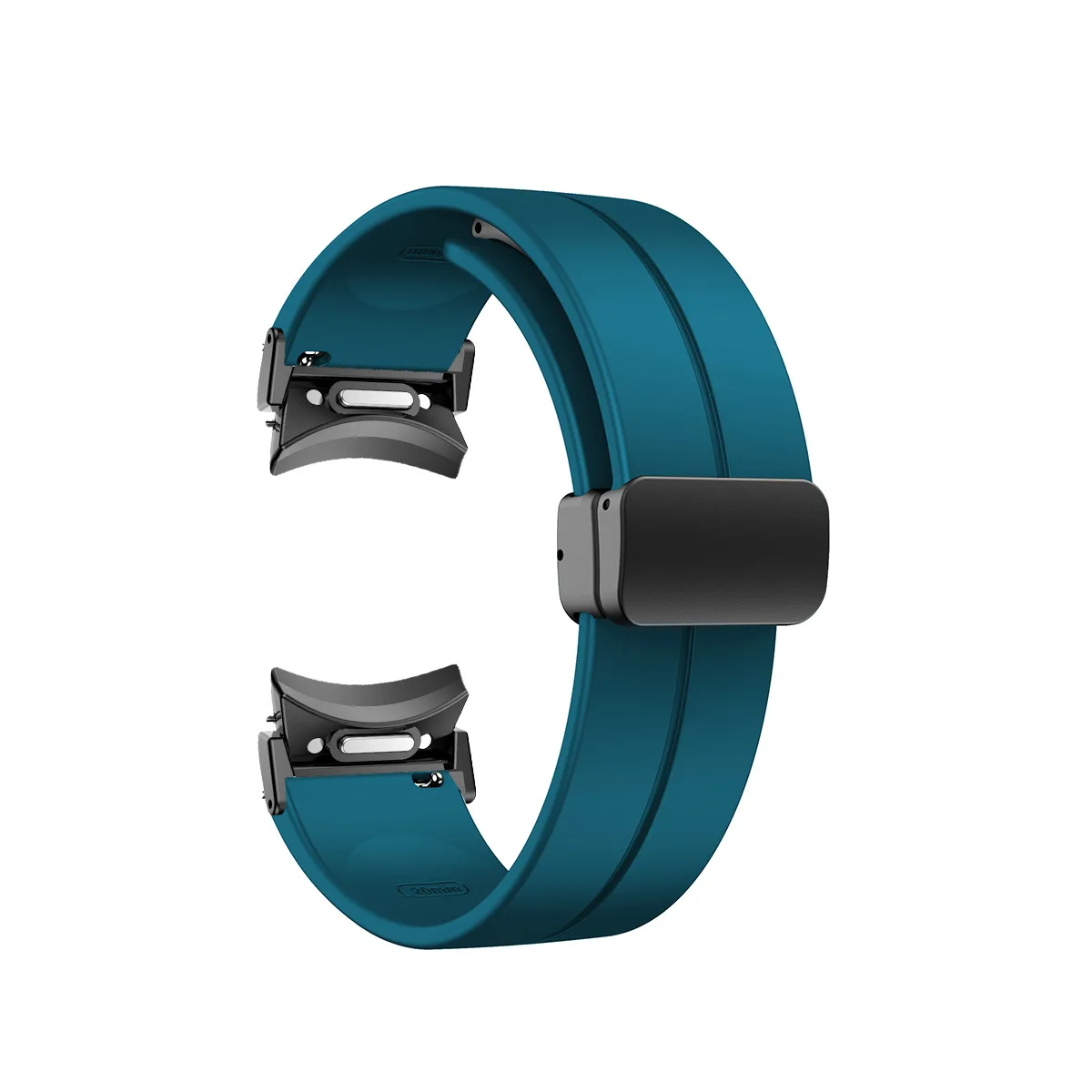 Magnetic Silicone Strap Sport Watchband - Versatile and Stylish Accessory