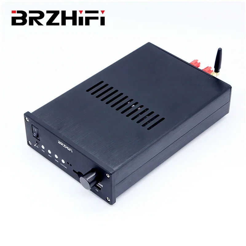 

BRZHIFI Multifunction Amplificador WEILIANG AUDIO AM-800 LM1875 LM3886 Power Amplifier Bluetooth 4.2 RCA SD Card USB APP Support