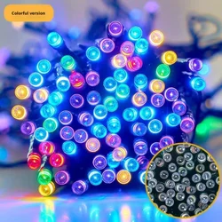 Solar - Powered LED Fairy String Lights - 8 Modes, Waterproof, Outdoor Starry Decor (WARM - 300LED32M)