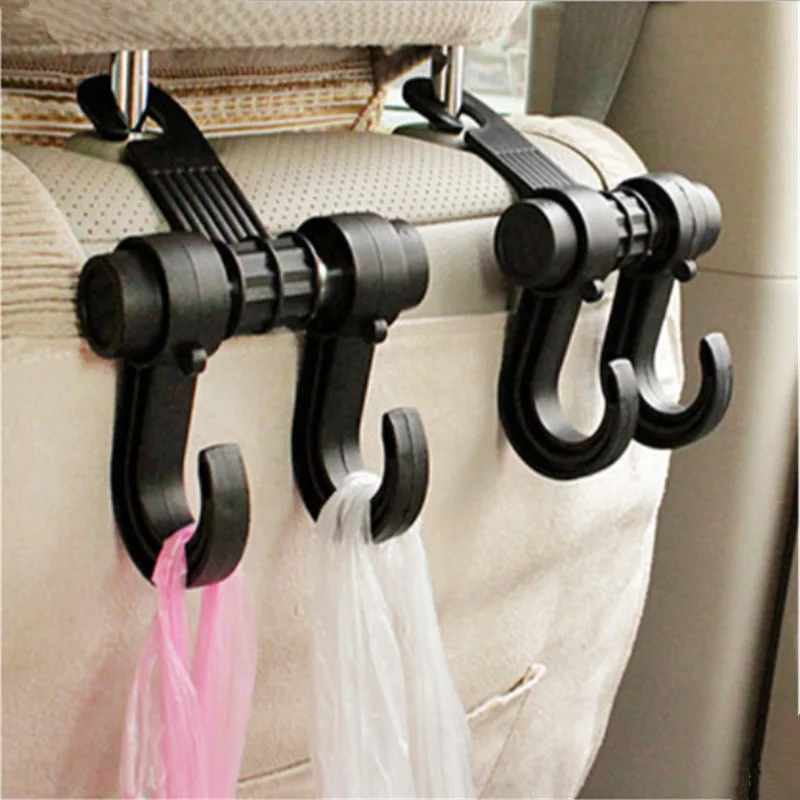 Car Seat Back Recluse Hook Multi-functional Rear Car Creative Rear Seat Headrest Hook car hook
