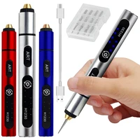 Mini Wireless Drill Electric Carving Pen 3 Speed USB Cordless Drill Rotary Tools Engraver Pen for Wood Metal Jade Seal Carving 1