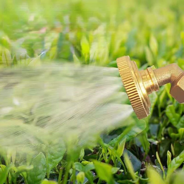 Teljes Réz 8 Lyukú Sprinkler Mezőgazdasági Kert Állítható Permetezőgép Finom Porlasztási Nagynyomású - Image 4