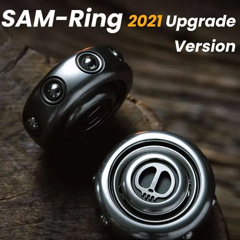 

Devil SAM Ring Fidget Spinner Decompression EDC Finger Spinner Anti Stress Rotation Ring Magic Spinning Anti-stress Toys