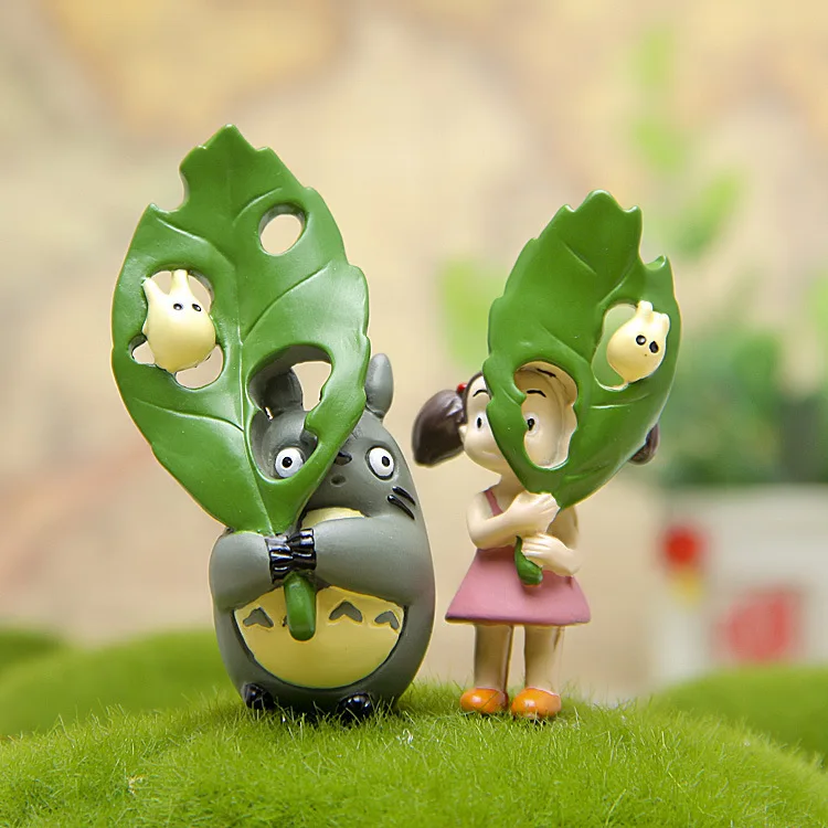 Figurines Mon Voisin Totoro Mei pour Enfants, 5cm, 2 Pièces, Jouets Kawaii  ata yazaki Hayao, Décorations Totoro FigAuckland