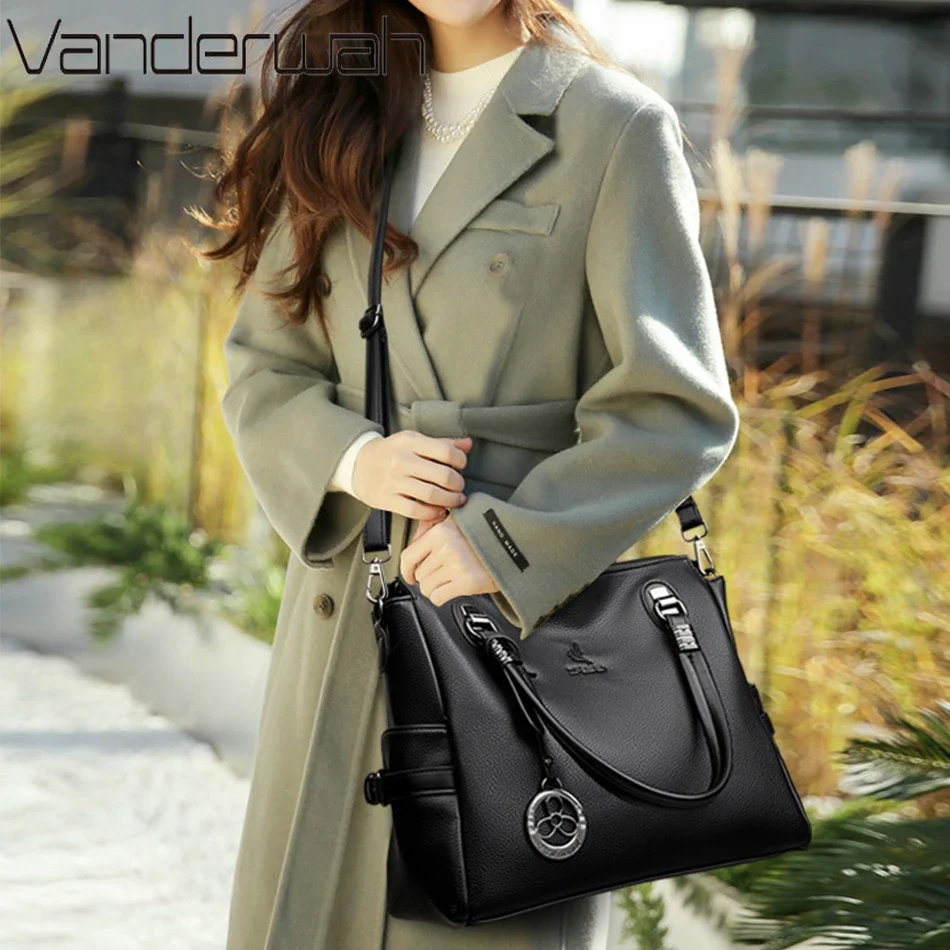 Women Leather Shoulder Bag Crossbody Bag Handbag