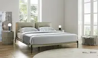 Table de chevet de rangement simple en bois exquise pour chambre à coucher moderne 4