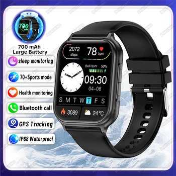 Nuovi Smartwatch 2026 per Uomo e Donna, Professionali per Sport e Fitness, Impermeabili IP68, con Monitoraggio Cardiaco 24H Integrato, Chiamate Bluetooth, Orologio Intelligente
