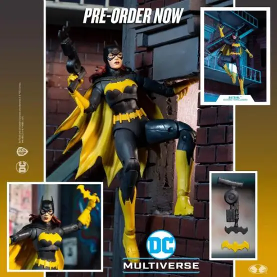 McFarlane Three Jokers Batgirl Articulated Figure Model Toys 17cm |