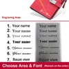 New Women Short  Wallets Magnetic Buckle Free Name Engraving Top Quality Card Holder Female Purse Zipper Wallet For Girl 3
