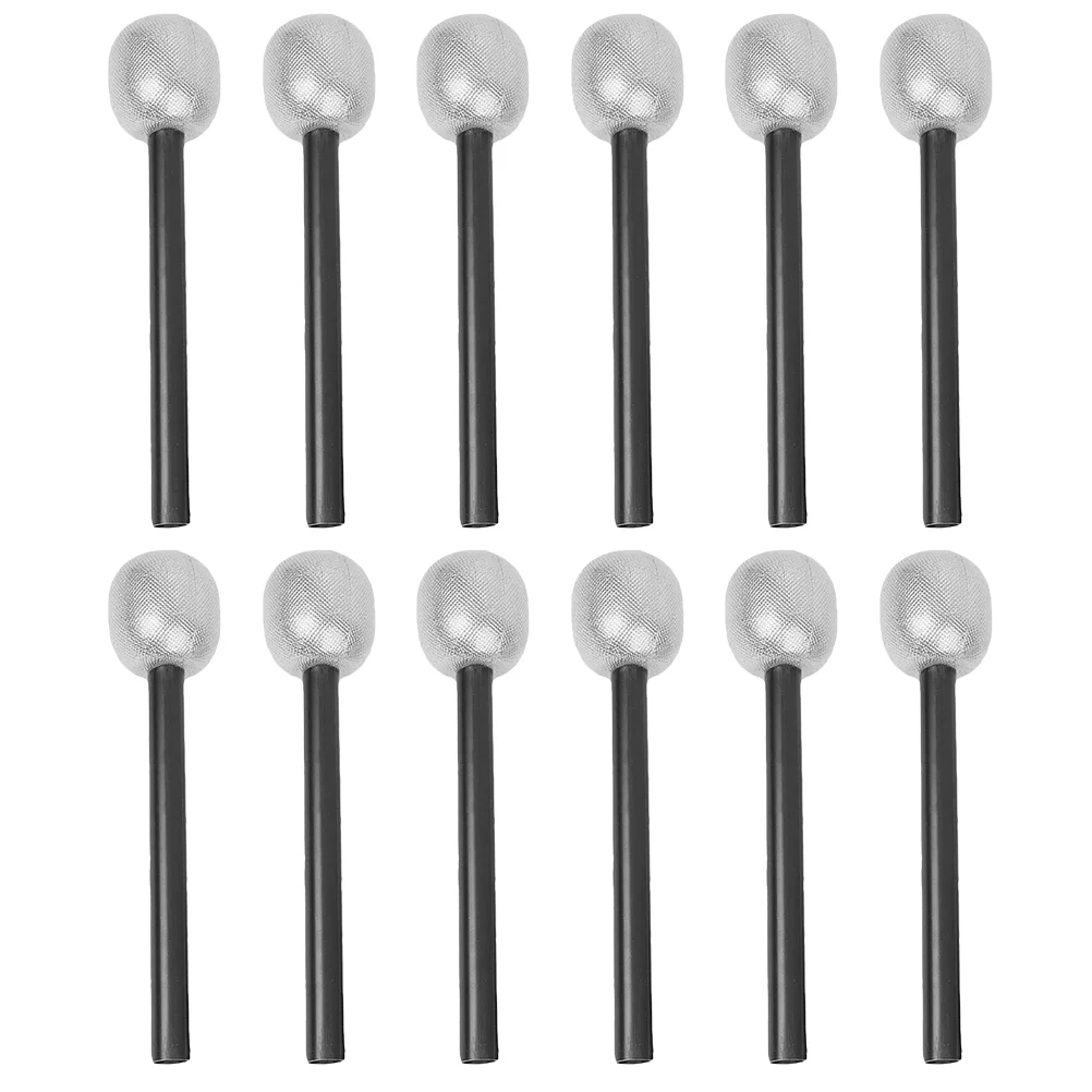 

12 шт. микрофон Valintes, подарки для детей, ролевая игра, музыкальная игрушка, пластиковые бриллиантовые подарки